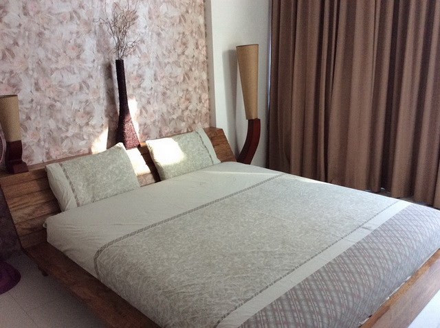 Condominium for rent Wong Amat Sanctuary showing the second bedroom Condominium for rent Wong Amat Sanctuary showing the second bedroom