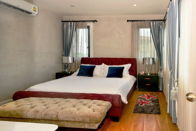 House for rent Na Jomtien Pattaya showing the second bedroom House for rent Na Jomtien Pattaya showing the second bedroom