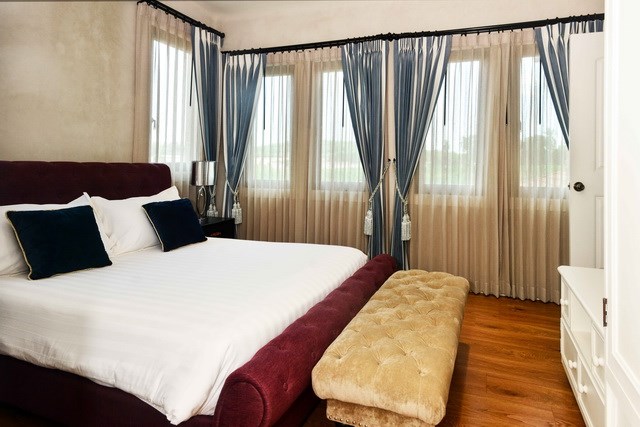 House for rent Na Jomtien Pattaya showing the second bedroom suite House for rent Na Jomtien Pattaya showing the second bedroom suite