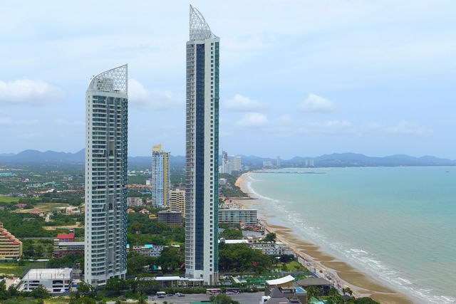 Condominium for rent Jomtien showing the building Condominium for rent Jomtien showing the building