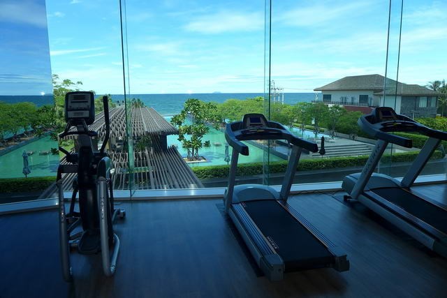 Condominium for rent Jomtien showing the gymnasium Condominium for rent Jomtien showing the gymnasium